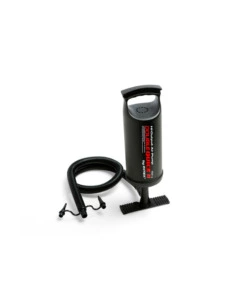 POMPA MANUALE INTEX "DOUBLE QUICK II" COLORE NERO CON 3 UGELLI, 36 CM - COD. 68614