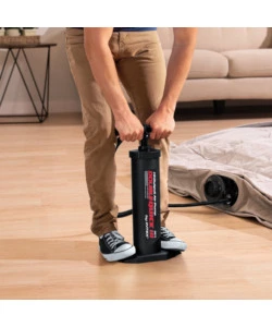 POMPA MANUALE INTEX "DOUBLE QUICK III" COLORE NERO CON 4 UGELLI, 48 CM - COD. 68615