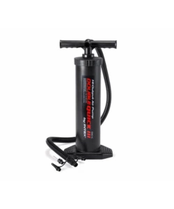 POMPA MANUALE INTEX "DOUBLE QUICK III" COLORE NERO CON 4 UGELLI, 48 CM - COD. 68615