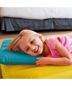 CUSCINO GONFIABILE PER BAMBINI INTEX "KIDZ" COLORI ASSORTITI, 43X28X9 CM - COD. 68676NP