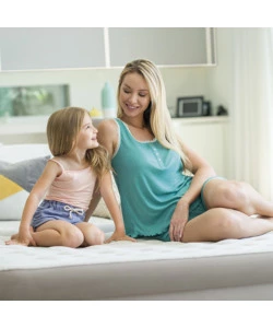 MATERASSO MATRIMONIALE AUTOGONFIANTE INTEX "AIRBED ULTRA PUSH" COLORE BEIGE, 152X203X46 CM - COD. 64428ND