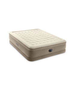 MATERASSO MATRIMONIALE AUTOGONFIANTE INTEX "AIRBED ULTRA PUSH" COLORE BEIGE, 152X203X46 CM - COD. 64428ND