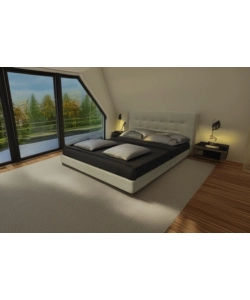 LETTO MATRIMONIALE BELLAHOME "PARIGI" BEIGE 160X200X102 CM