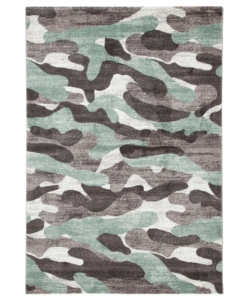 TAPPETO "CAMOUFLAGE" GRIGIO, 170X120 CM