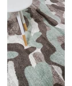 TAPPETO "CAMOUFLAGE" GRIGIO, 300X200 CM