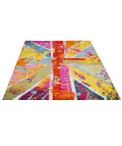 TAPPETO "METROPOLITAN UK" MULTICOLOR, 170X120 CM