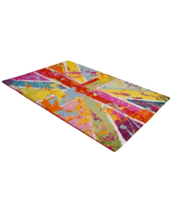 TAPPETO "METROPOLITAN UK" MULTICOLOR, 170X120 CM