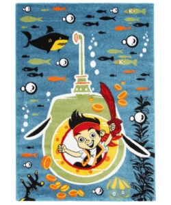 TAPPETO "JAKE" MULTICOLOR, 190X133 CM