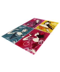 TAPPETO "DISNEY PRINCESS" MULTICOLOR, 133X190 CM