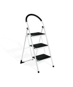 SCALA PIEGHEVOLE IN ACCIAIO EASY SYSTEM 3 GRADINI