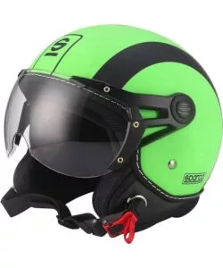 CASCO MOTO SPARCO "SP501" VERDE FLUO, TG XL