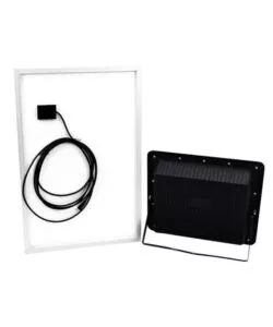 FARO LED CON TELECOMANDO E PANNELLO SOLARE 50W, 6000K