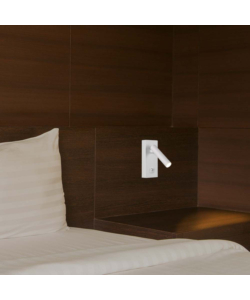 APPLIQUE DA HOTEL BIANCA PER LETTURA 2W, 4000K