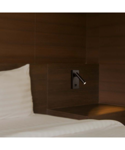 APPLIQUE DA HOTEL NERA PER LETTURA 2W, 4000K