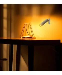 LAMPADA DA TAVOLO MAGNETICA RICARICABILE BIANCA 3W, 4000K