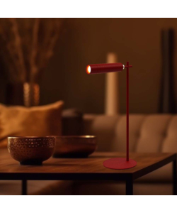 LAMPADA DA TAVOLO MAGNETICA RICARICABILE ROSSA 3W, 4000K