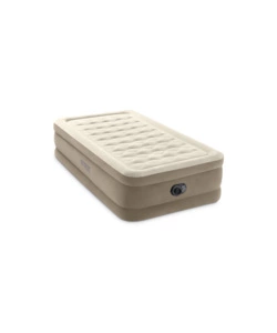 MATERASSO SINGOLO AUTOGONFIANTE INTEX "DURA-BEAM PILLOW ULTRA PUSH" COLORE BEIGE CON POMPA INCLUSA, 99X191X46 CM - COD. 64426ND