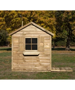 CASETTA DA GIARDINO PER BAMBINI IN LEGNO DOMUS "MATTIA" 161X127X158 CM
