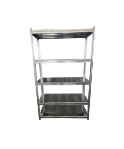 SCAFFALE IN METALLO EASY SYSTEM CON 5 RIPIANI, 100X40X187 CM