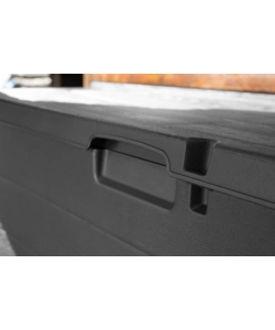 BAULE DA ESTERNO "ALPHA" IN POLIPROPILENE ANTRACITE 340 LT 118X59X57 CM