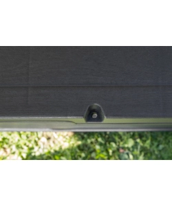 BAULE DA ESTERNO "ALPHA" IN POLIPROPILENE ANTRACITE 340 LT 118X59X57 CM