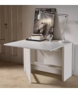Tavolo pieghevole multiuso "Folding" bianco 150x80x75 cm