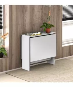 Tavolo pieghevole multiuso "Folding" bianco 150x80x75 cm