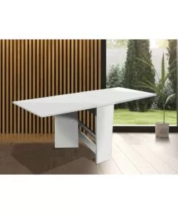 Tavolo pieghevole multiuso "Folding" bianco 150x80x75 cm