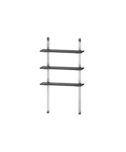 KIT SCAFFALATURA PER CASETTE KETER "SHELVING KIT 100" IN METALLO 97X30 CM