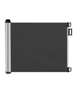 CANCELLETTO DI SICUREZZA PER BAMBINI ARMONIA "BIMBI LUXE" RIAVVOLGIBILE COLORE NERO IN ABS E PVC 130X89 CM