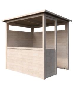 CHIOSCO IN LEGNO DECOR ET JARDIN "SAFRAN" IN ABETE BIANCO 230X182X207 CM