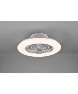 VENTILATORE DA SOFFITTO "STRALSUND" BIANCO CON LED RGB Ø50 CM, 30W