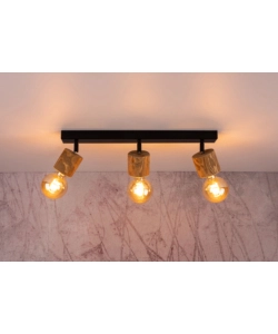 LAMPADA DA SOFFITTO ONLI "MATILDE"  BARRA 3 LUCI E27