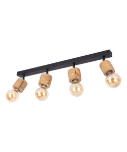 LAMPADA DA SOFFITTO ONLI "MATILDE"  BARRA 4 LUCI, E27