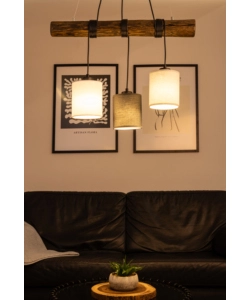 LAMPADA A SOSPENSIONE ONLI "PINOCIO" 3 LUCI 3XE27