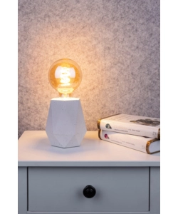 LAMPADA DA TAVOLO ONLI "VENTURA" BIANCO, E27