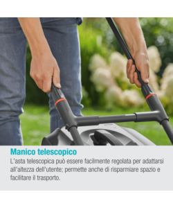 RASAERBA ELETTRICO GARDENA "POWERMAX 1800/37" TAGLIO DA 37 CM 1800 W