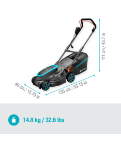RASAERBA ELETTRICO GARDENA "POWERMAX 1800/37" TAGLIO DA 37 CM 1800 W