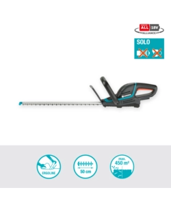 TAGLIASIEPI A BATTERIA GARDENA "COMFORTCUT 50" LAMA 50 CM 18V, SOLO CORPO MACCHINA