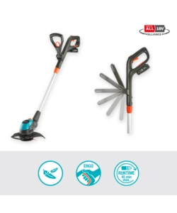 TRIMMER A BATTERIA GARDENA "EASY CUT 23" 18V 2AH E CARICABATTERIE