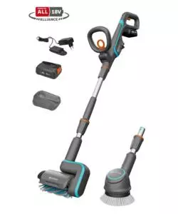 SPAZZOLA MULTIFUNZIONE A BATTERIA GARDENA "AQUABRUSH UNIVERSAL" 18V 2,5AH