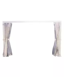SET 4 TENDE ZANZARIERE PER PERGOLA RIVIERA "MAGNOLIA" GRIGIO CHIARO 300X400 CM