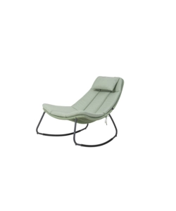 POLTRONA DA GIARDINO A DONDOLO RIVIERA "DALIA" VERDE 126X95X90 CM