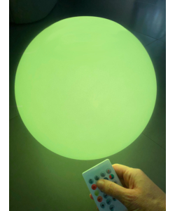 SET DA 2 SFERE LUMINOSE SOLARE A LED RIVIERA IN PE E ABS Ø30X28 CM