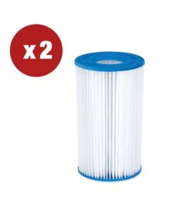 FILTRO A CARTUCCIA PER PISCINA TIPO A/C 2 PEZZI