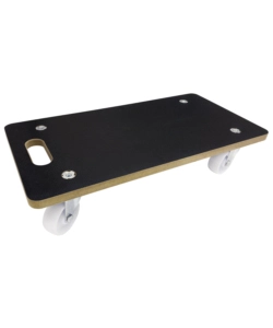 CARRELLO PIATTAFORMA ARMOUR&DANFORTH IN MDF CON RUOTE, 58X29X17 CM