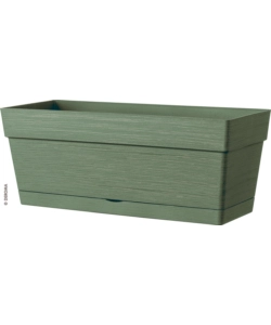 VASO DA GIARDINO "CASETTA SAVE" VERDE LICHENE, 49 CM