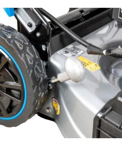 TAGLIAERBA A SCOPPIO TRAZIONATO HYUNDAI "65831" TAGLIO 56 CM 224 CC - AVVIAMENTO ELETTRICO