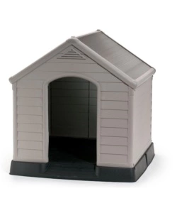CUCCIA PER CANI DA ESTERNO KETER "DOG HOUSE" IN RESINA COLORE BEIGE, 99X95X99 CM