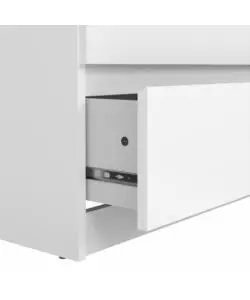 CASSETTIERA 6 CASSETTI "NAIA" BIANCO LUCIDO 153,8X50X70,1 CM